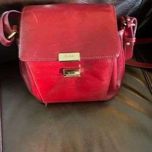 Brahmin red purse